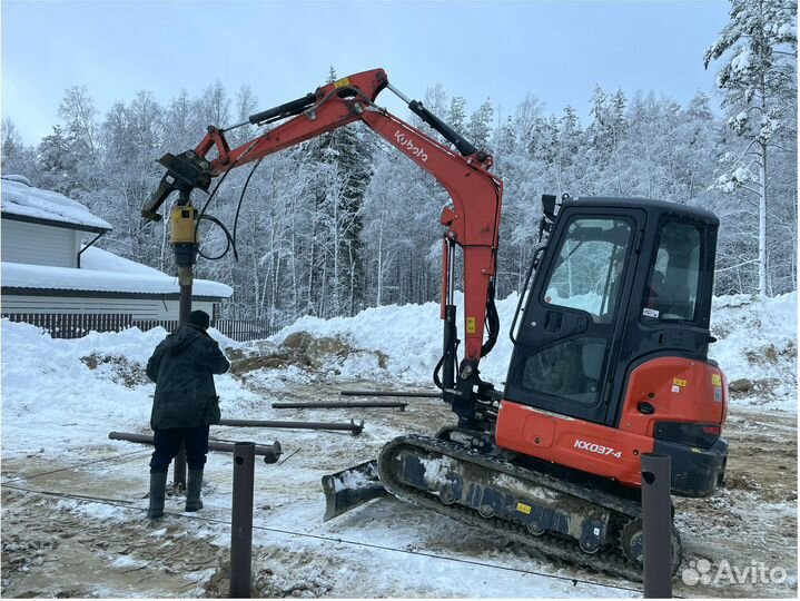 Винтовые сваи для строителей в Новинка