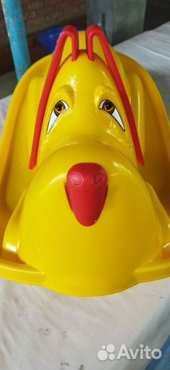 Качалка собака