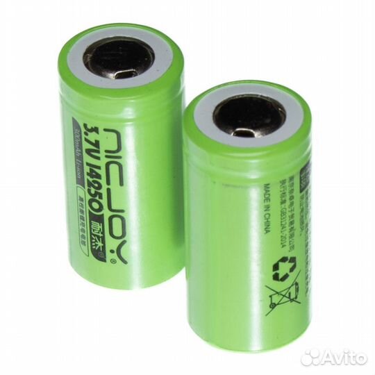 Аккумулятор NicJoy 14250 300mAh 3.7V li-ion с защи