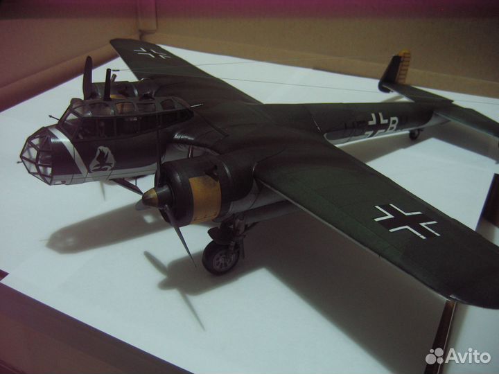 Модель-копия Германского бомбардировщика Do-17