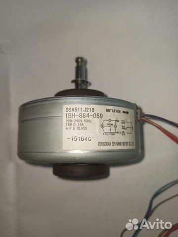 Ssa511j218 кондиционер мотор двигатель
