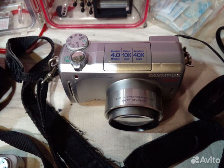 Фотоаппарат цифровой 3шт и бокс подводный