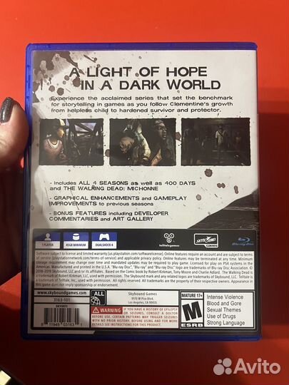The walking dead ps4