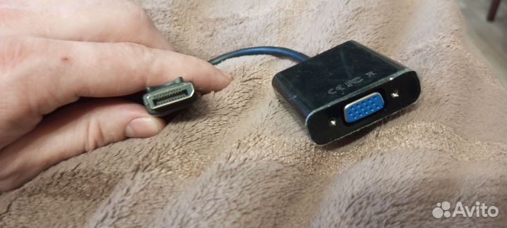 Кабель displayport-vqa