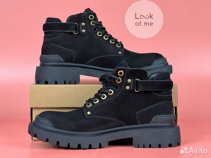 Угги женские ботинки Ugg Martin Black