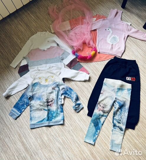 Вещи пакетом на девочку 4-5 лет