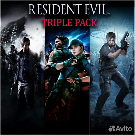 Набор Resident Evil «3 в 1»
