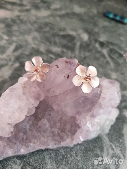 Серьги. Серебро