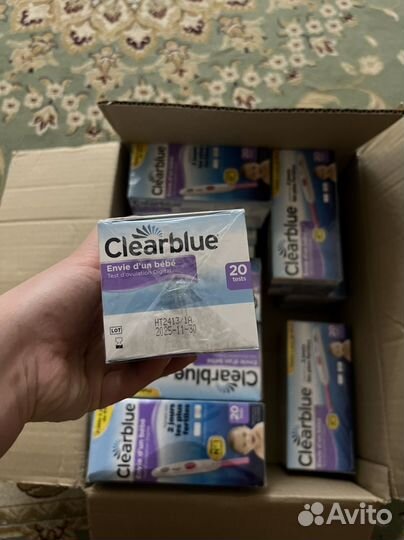Тест на овуляцию clearblue - в наличии