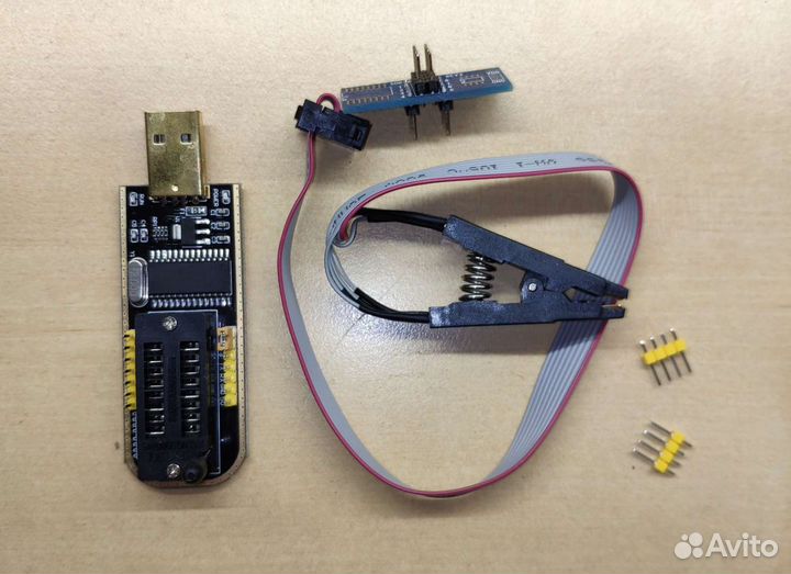 Программатор CH341a eeprom flash bios