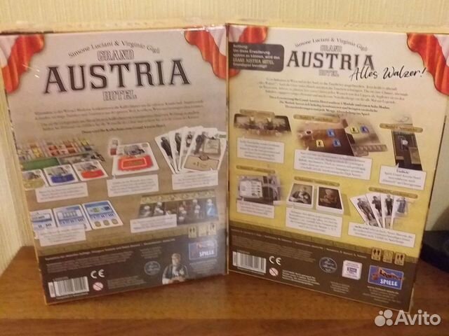 Настольные игры Grand Austria Hotel объявление продам