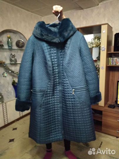 Пальто зимнее