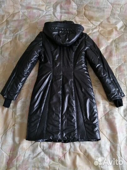 Новый пуховик, зимнее пальто р. 46