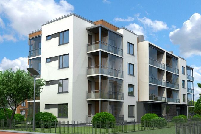 2-к. квартира, 66,5 м², 1/4 эт.