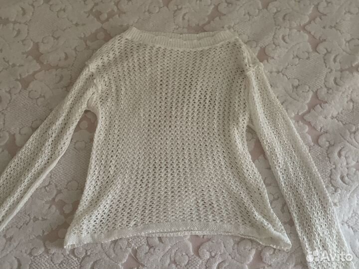Кофта в сетку
