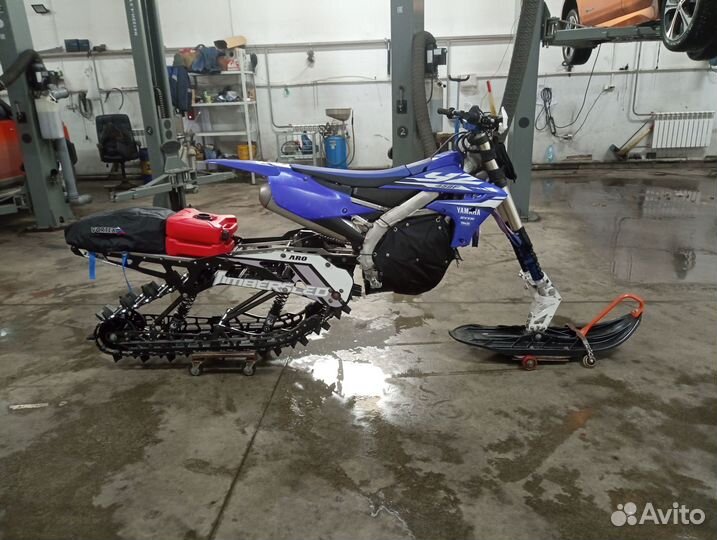 Сноубайк YZ450F с Timbersled ARO 120LE