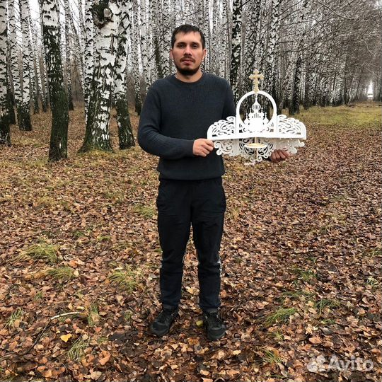 Полочка для икон 38 см х 39 см