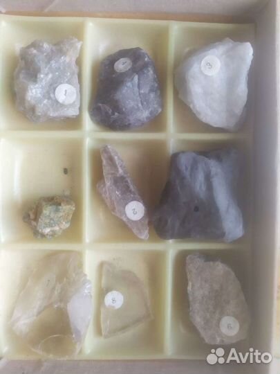 Учебная коллекция минералов Шкала твердости