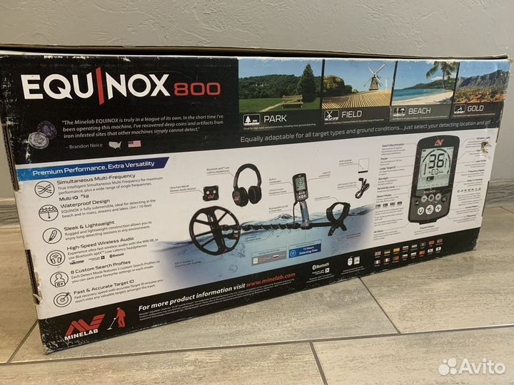Металлоискатель minelab equinox 800