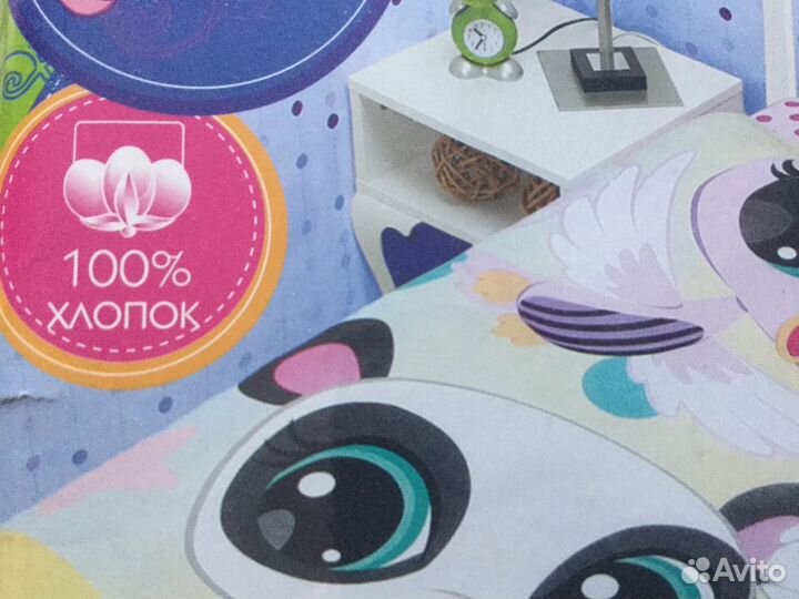 Комплект детского постельного белья (новый)