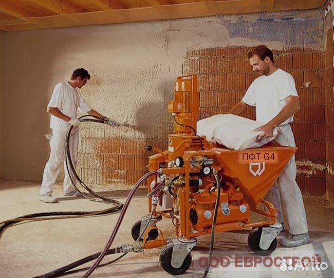 Механизированная штукатурка