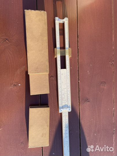 Линейка логарифмическая новая СССР