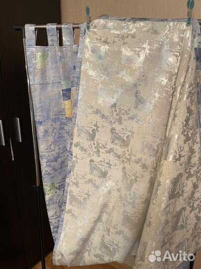 Комплект шторы + тюль