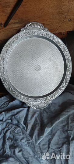 Поднос алюминиевый СССР