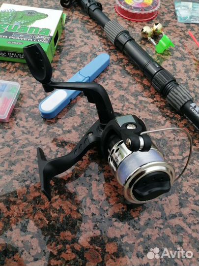 Удочка + сборный комплект