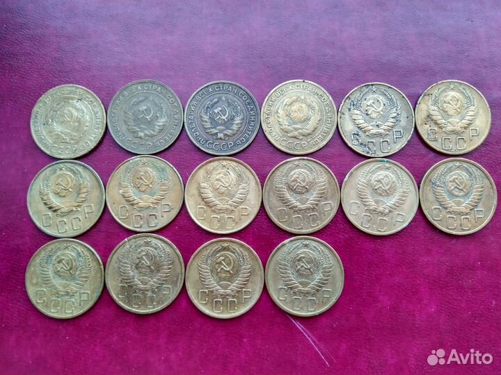 Монеты 5 копеек ранние советы