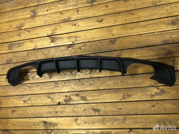 Диффузор m-performance черный 2x2 Bmw 3 Series F30