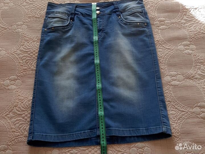 Юбка джинсовая