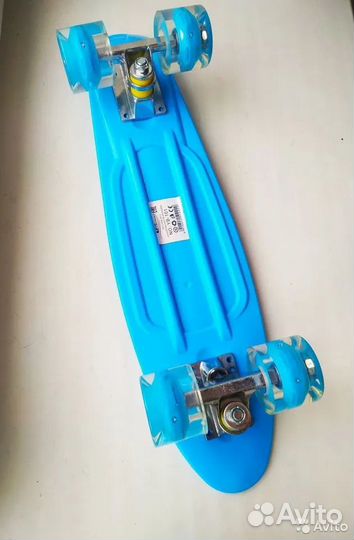 Пенниборд новый голубой и другие