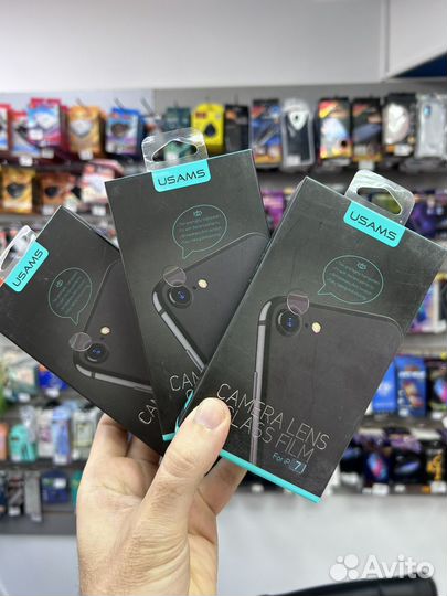 Стекло защитное для камеры iPhone 2 шт