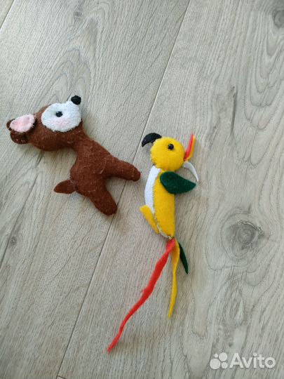 Игрушки из фетра