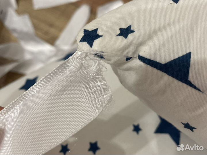 Бортики в кроватку 8шт