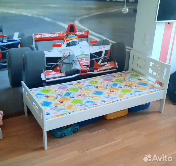 Детская кровать IKEA Криттер с матрасом