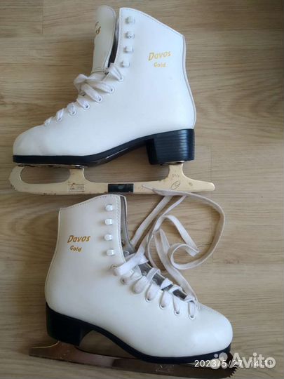 Коньки Graf Davos Gold 38р-р