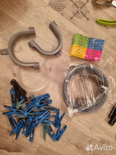 Прищепки, шланг доя стиральной машины