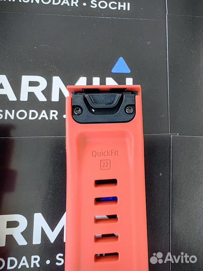 Ремешок силиконовый Fenix 7 Flame red оригинал