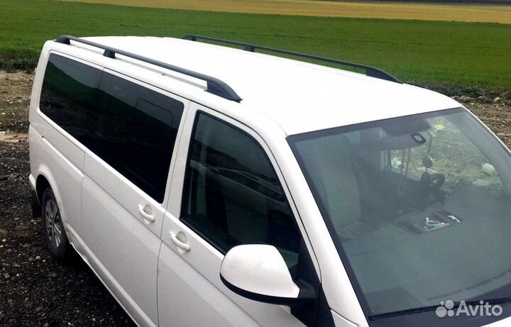 Рейлинги для Volkswagen T5/T6 короткая база, черн