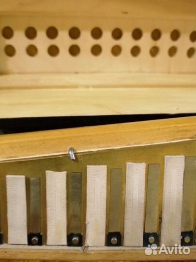 Баян Тула,цельная планка,медь,латунь