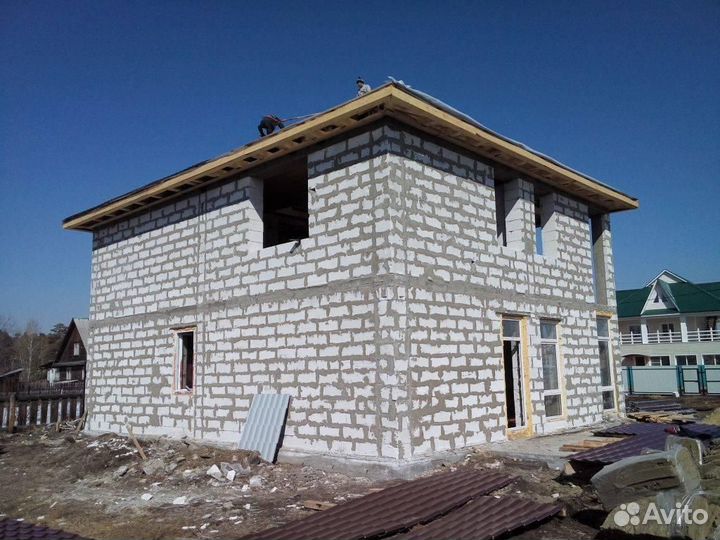 Строительство домов веранд террас беседок бань быт