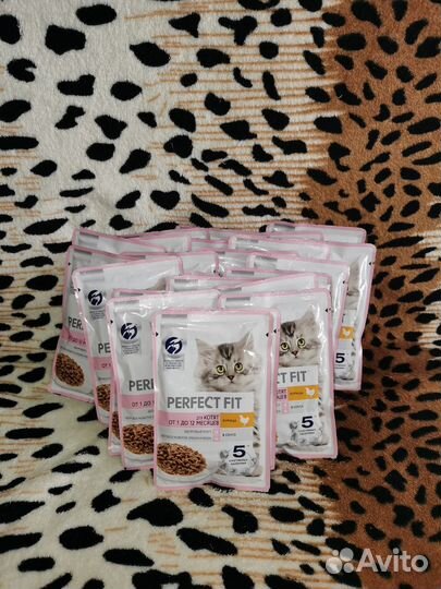 Корм для кошек сухой влажный perfect fit pro plan