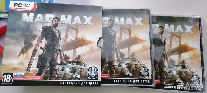Диски с играми на пк MAD MAX