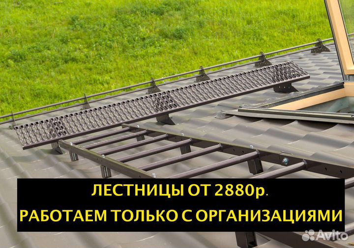 Лестницы кровельные только для организаций