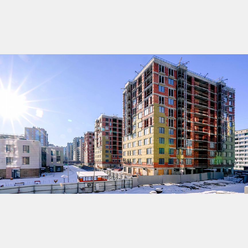 2-к. квартира, 64,8 м², 2/11 эт.
