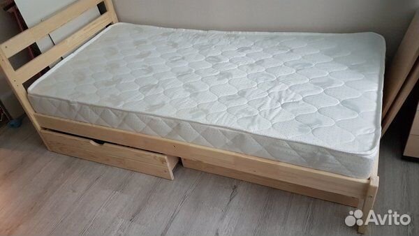 Подростковая кровать из сосны