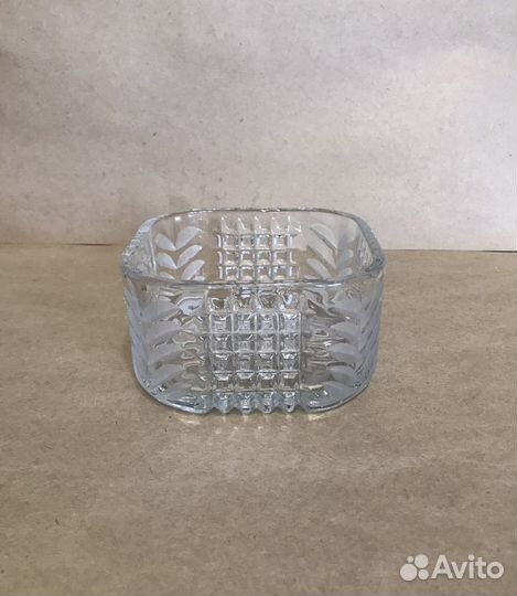Конфетница, вазa, салaтница.Хрусталь СССР
