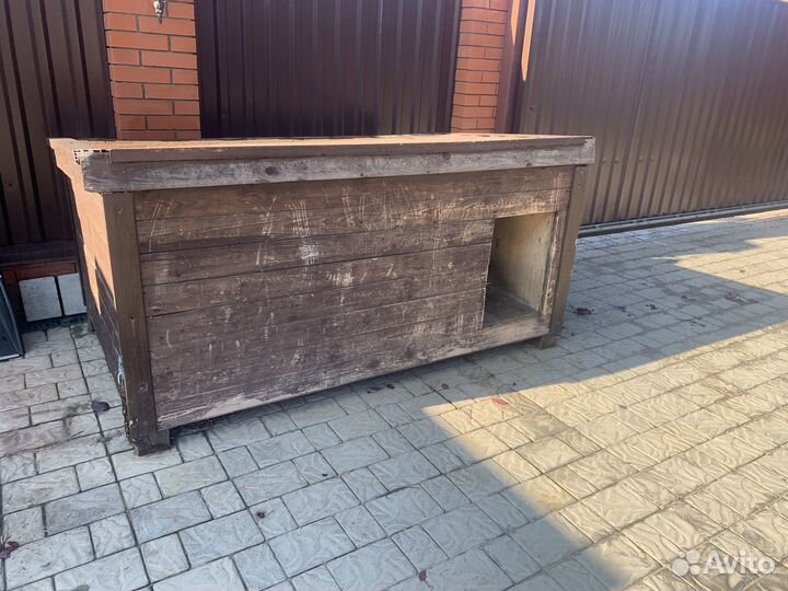 Будка для собаки утепленная